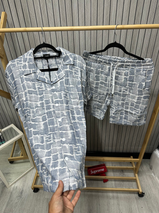 Compleu Barbat Fnd Light Denim