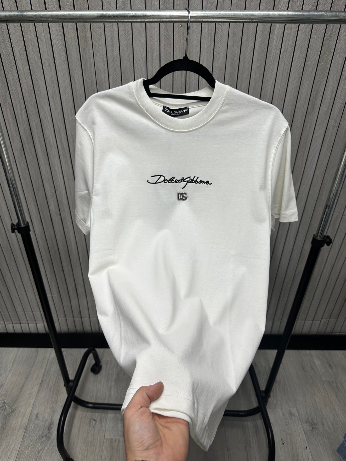 Tricou barbat DGB Alb