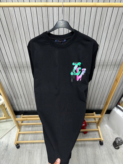 Tricou Barbat Luvison Negru