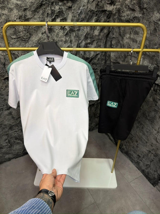 Compleu barbat E7 White Black