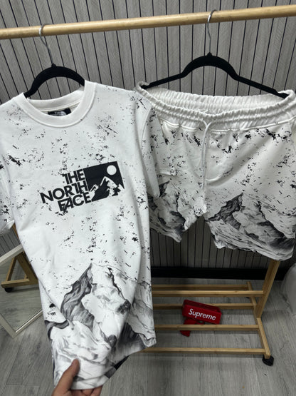Compleu Barbat TNF Alb