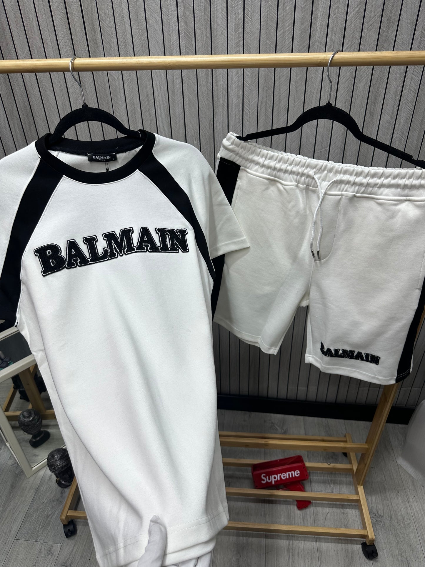 Compleu Barbat Bain Alb