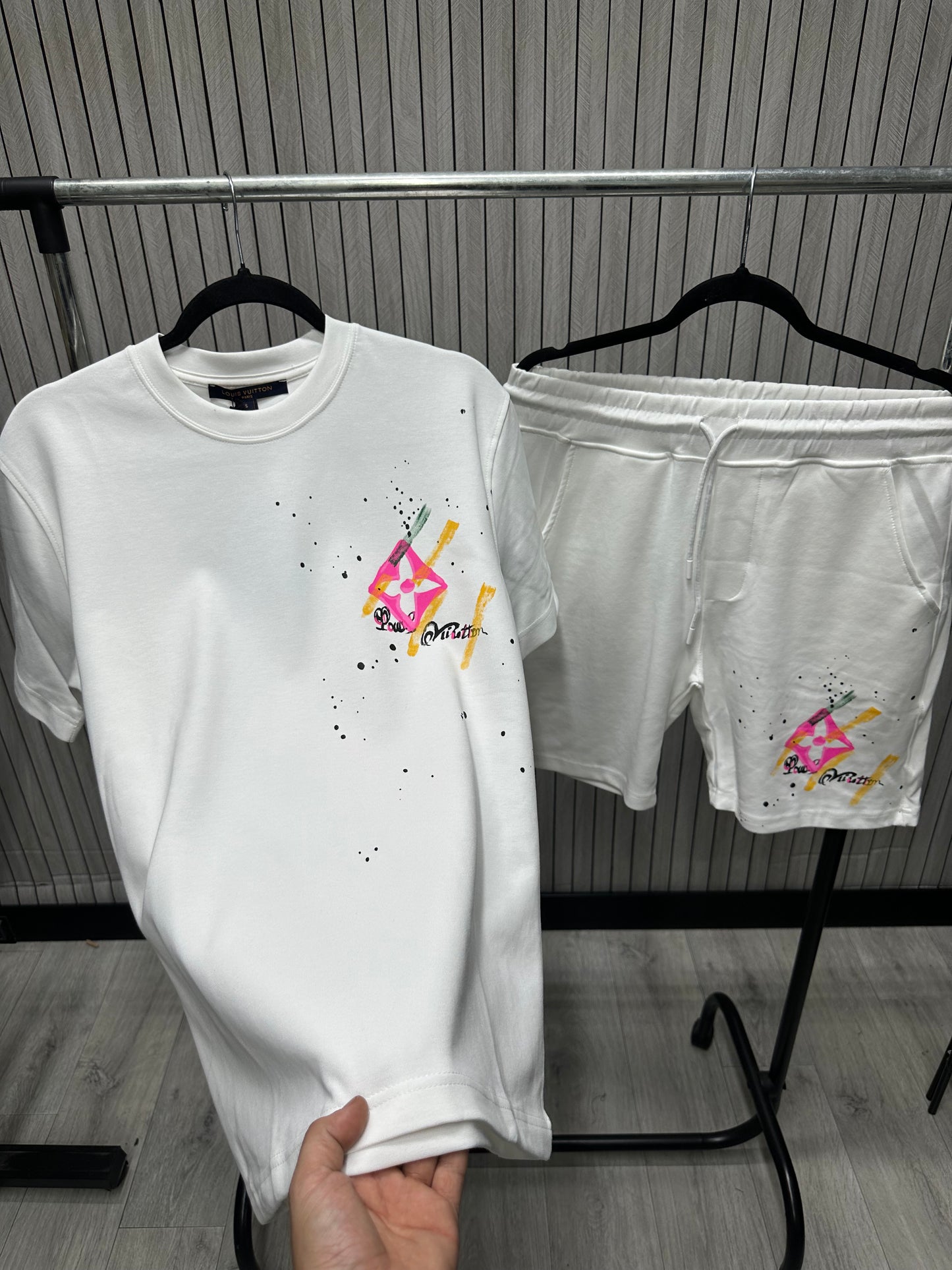 Compleu Barbat LVI White