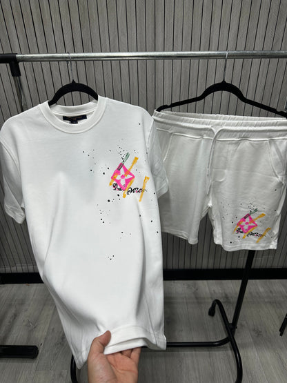 Compleu Barbat LVI White