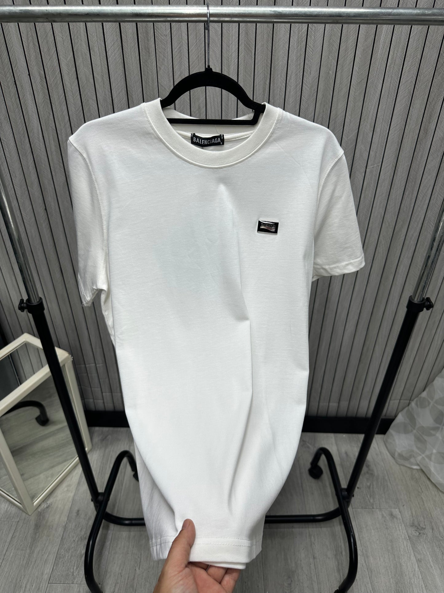 Tricou Barbat BMA Alb Simple