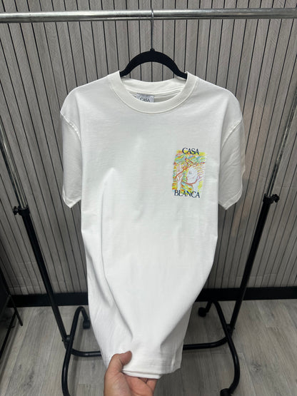 Tricou barbat CS Alb