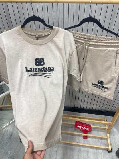Compleu Barbat Leng Crem