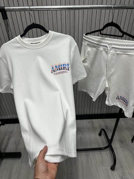 Compleu Barbat AMR White Style