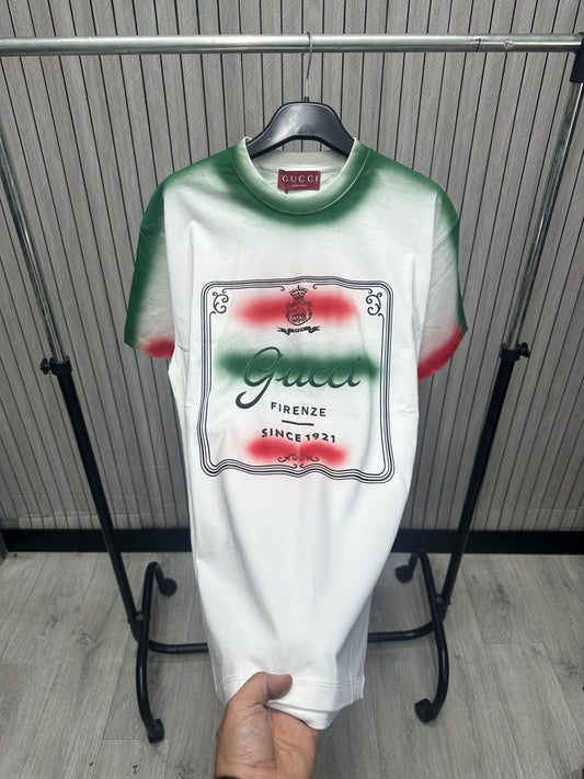 Tricou barbat GC White Green