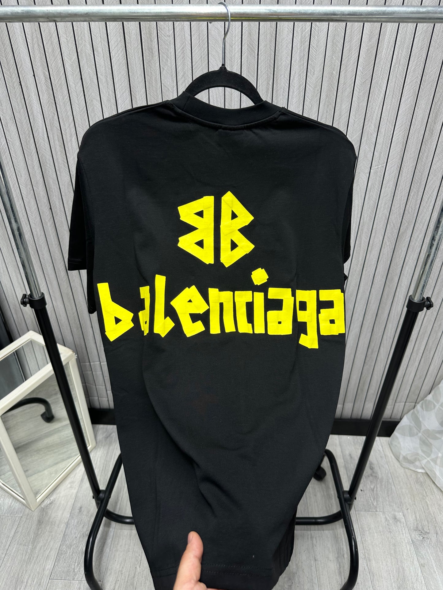 Tricou Barbat BB Negru Yellow