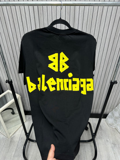 Tricou Barbat BB Negru Yellow