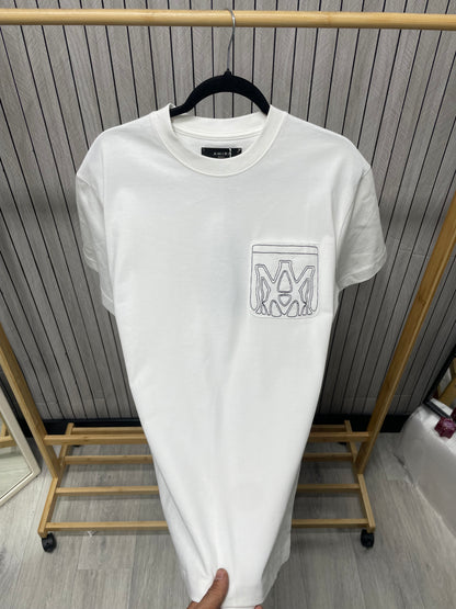 Tricou Barbat Misi Alb