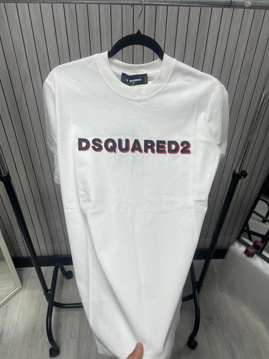 Tricou Bărbat D2qred Alb