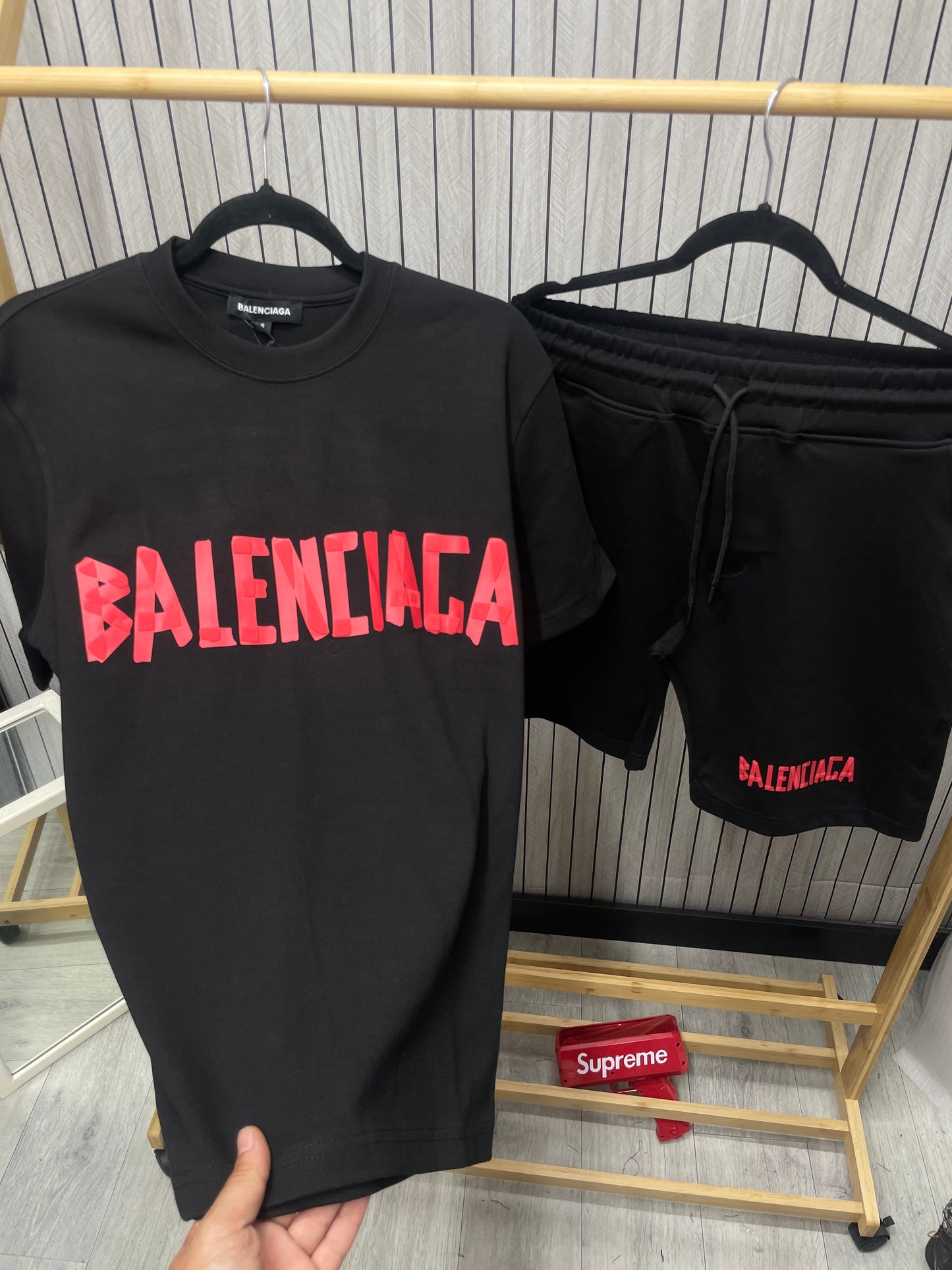 Compleu Barbat Agien Negru Red