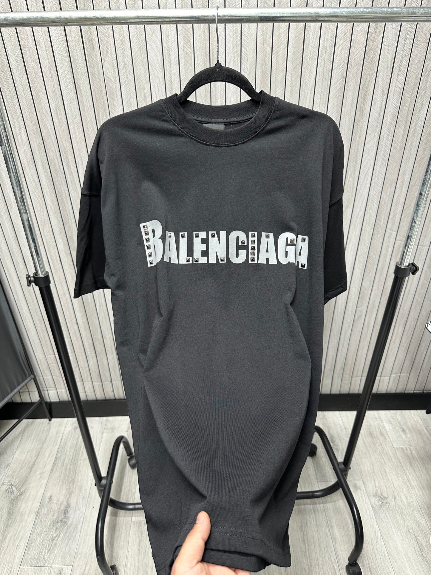 Tricou barbat BLG Nws Negru