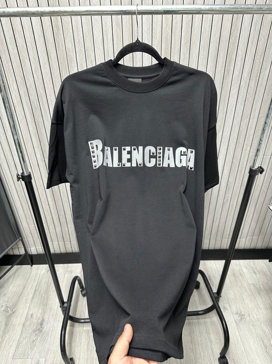 Tricou barbat BLG Nws Negru