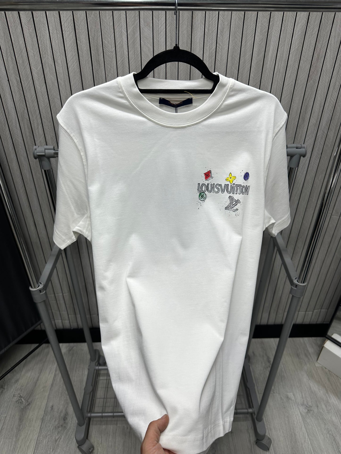 Tricou barbat Lousto White