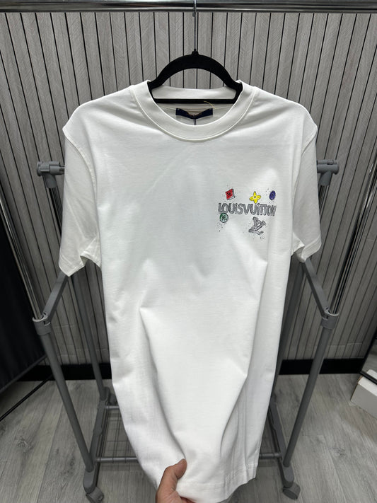 Tricou barbat Lousto White
