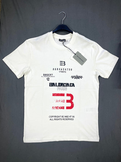 Tricou Bărbat BBC Alb