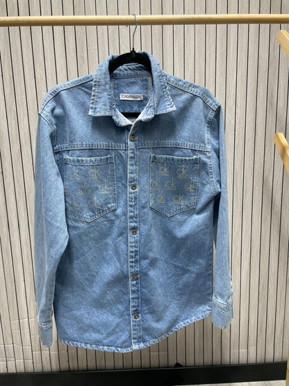 Jacheta barbat denim KN Blue