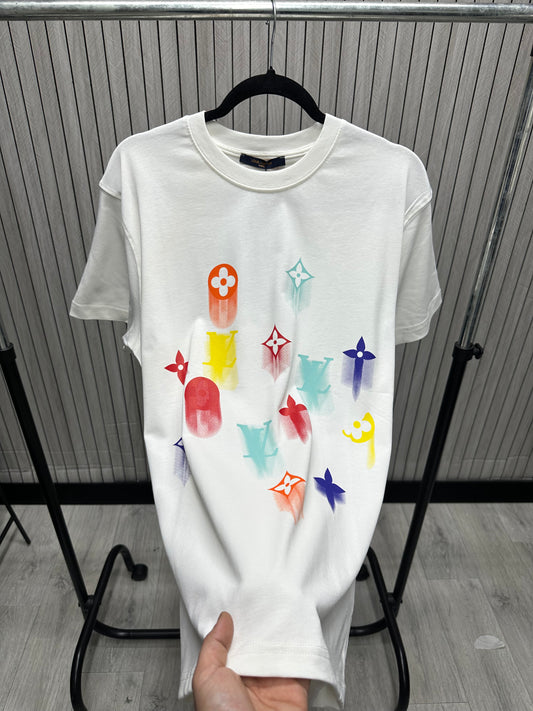 Tricou barbat Lousv Alb