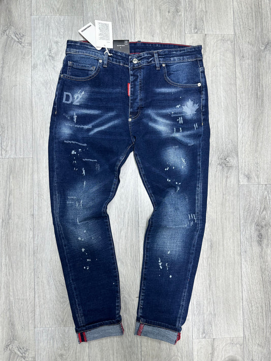 Blugi barbat DQ2 Clasic Blue