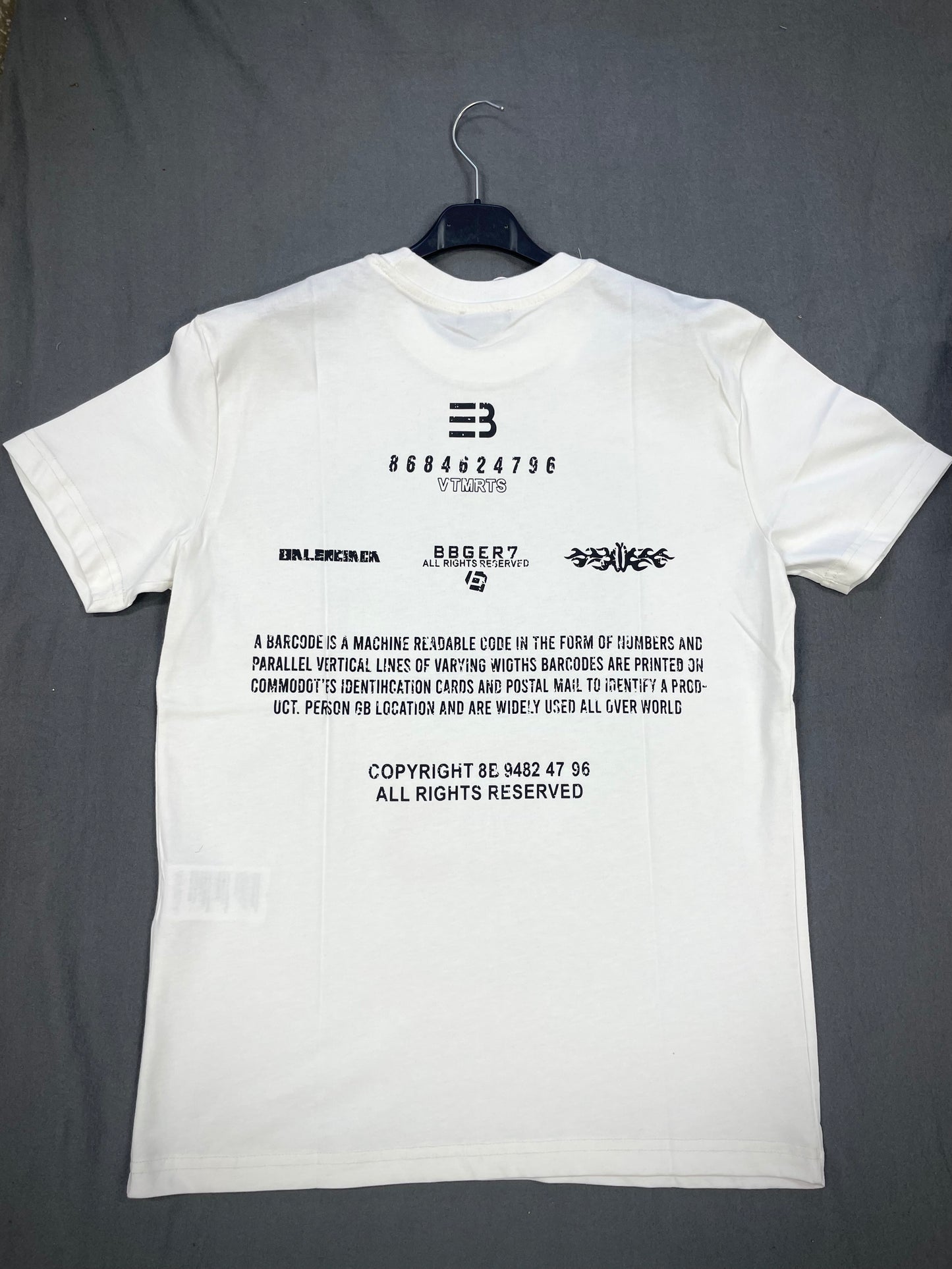 Tricou Bărbat BBC Alb