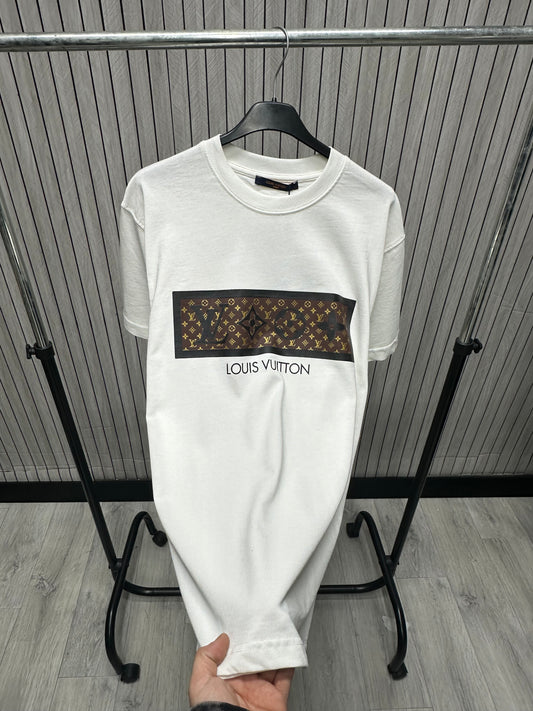 Tricou barbat VON Alb