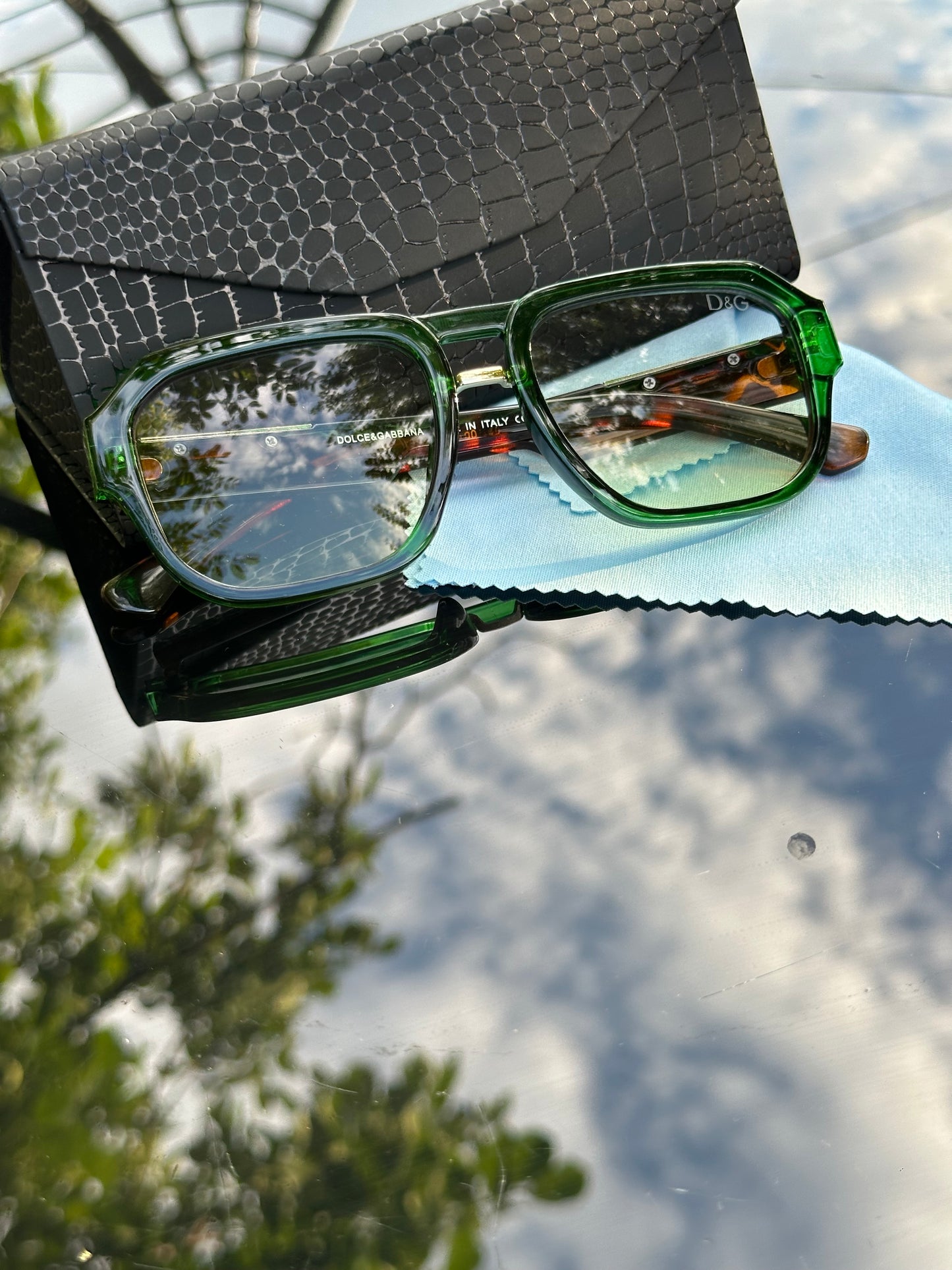 Ochelari bărbați Green 01