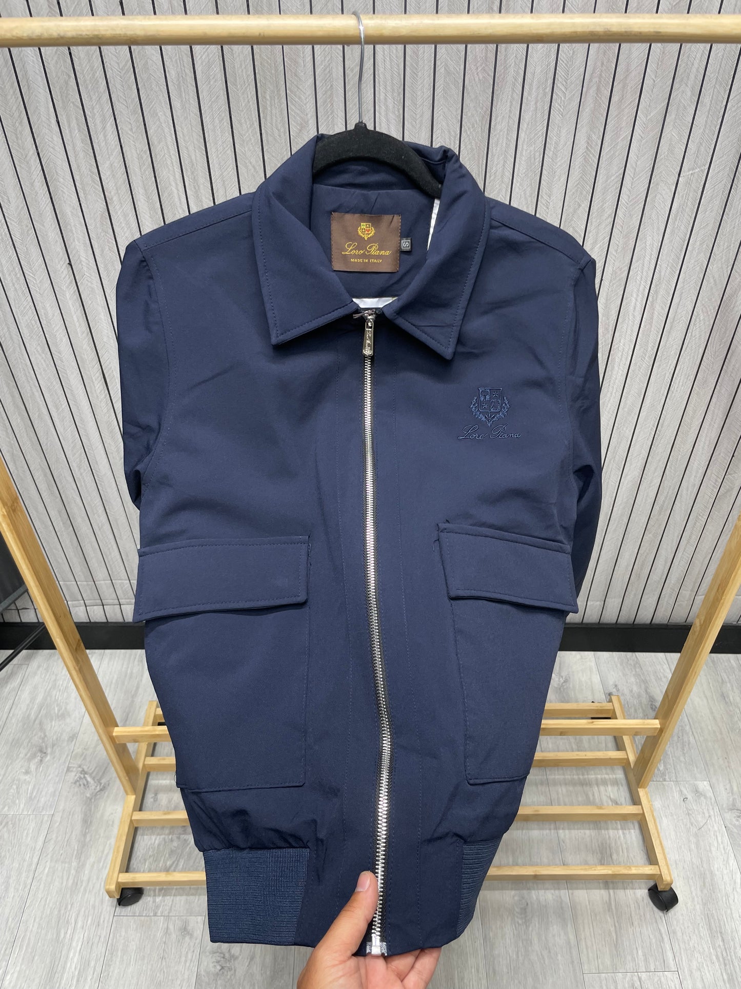 Jacheta barbat LP Bleumarin