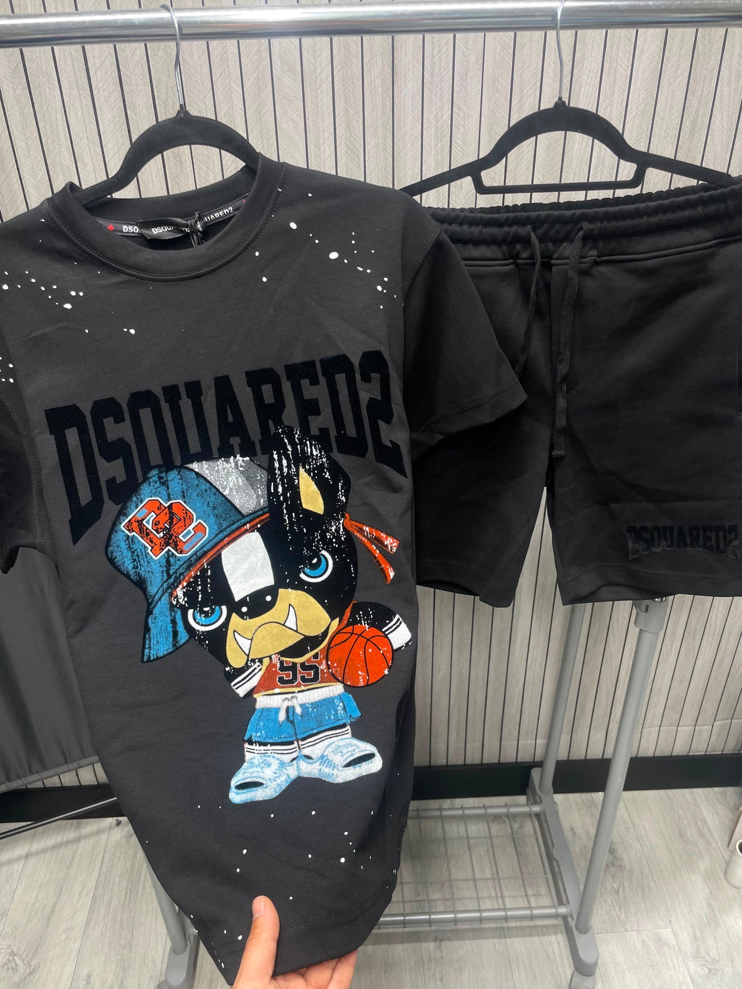 Compleu Barbat Dsquar Negru