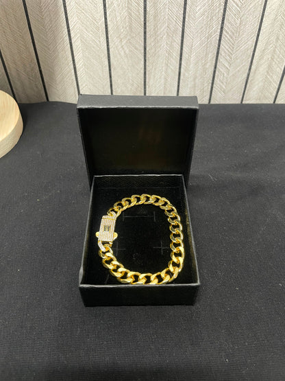 Bratara Cuban Gold