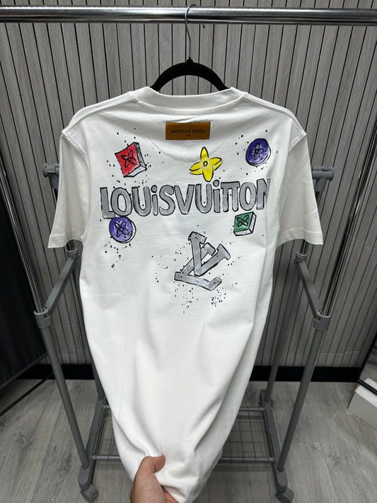 Tricou barbat Lousto White