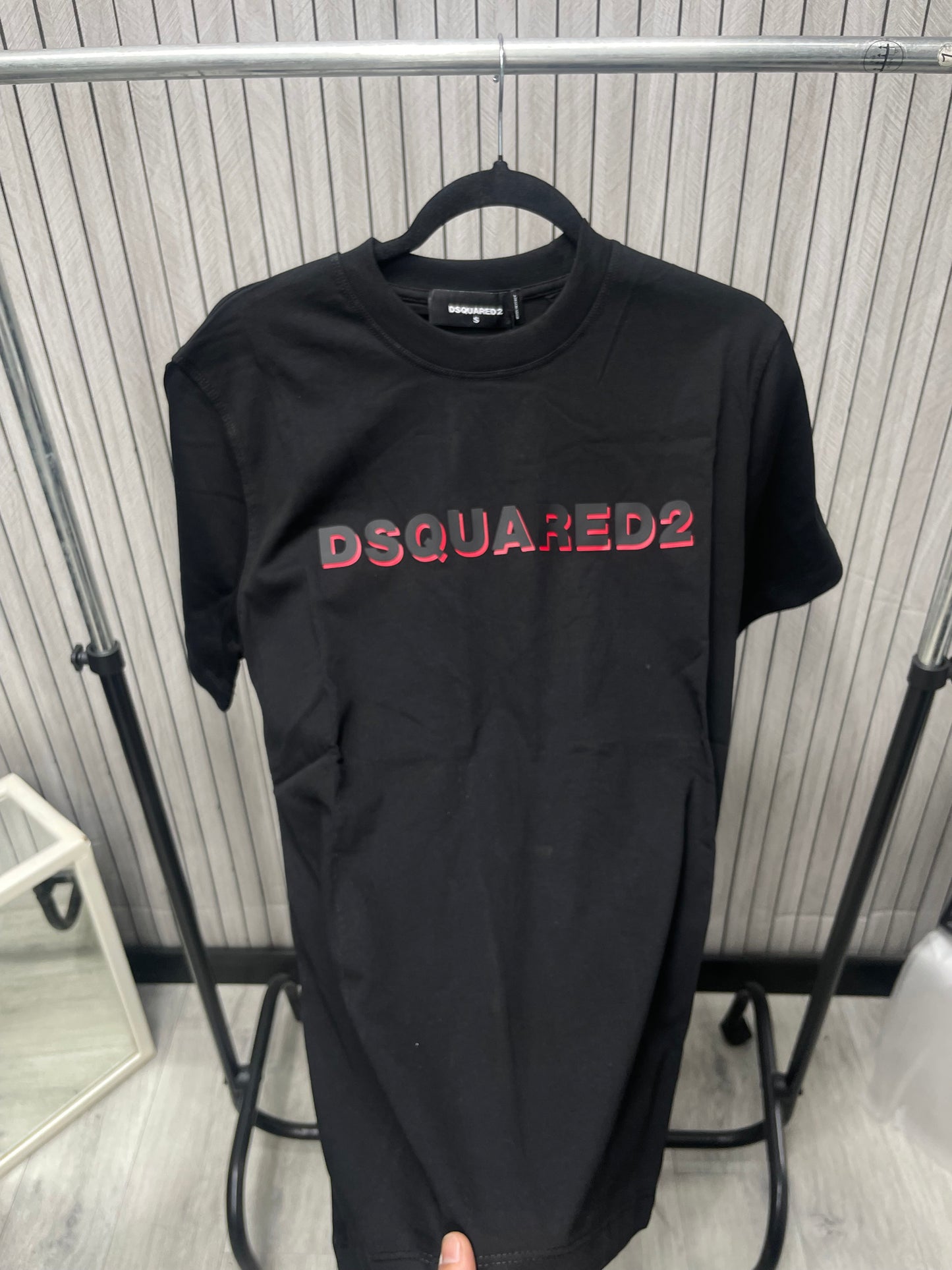 Tricou Bărbat D2qred Negru