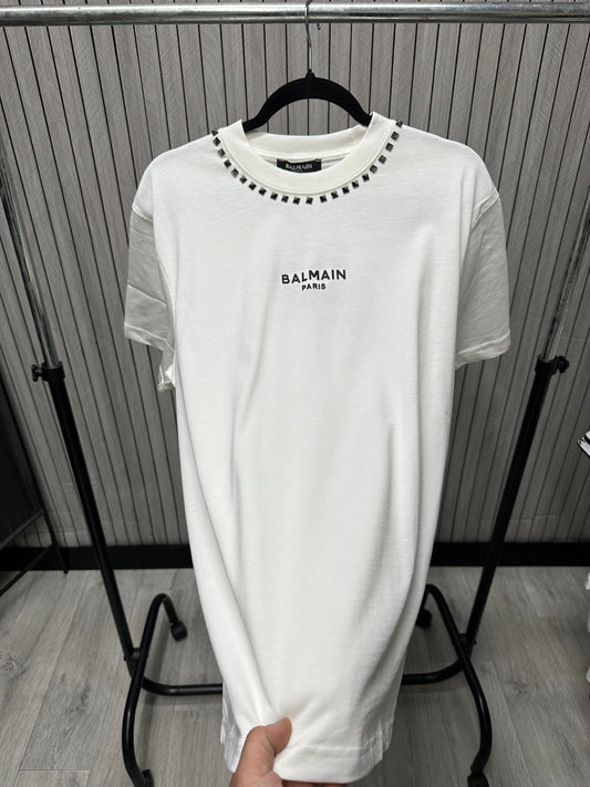 Tricou barbat MAIN Ținte Alb