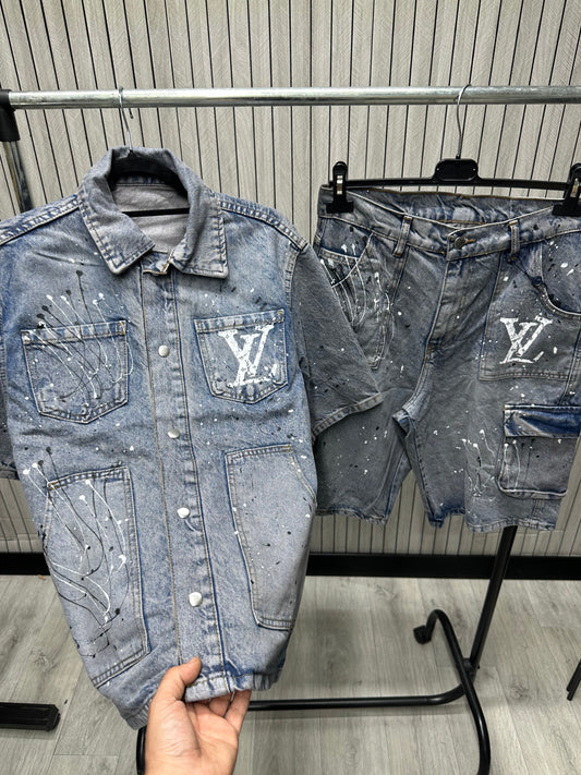 Compleu Barbat LVL Denim Wht