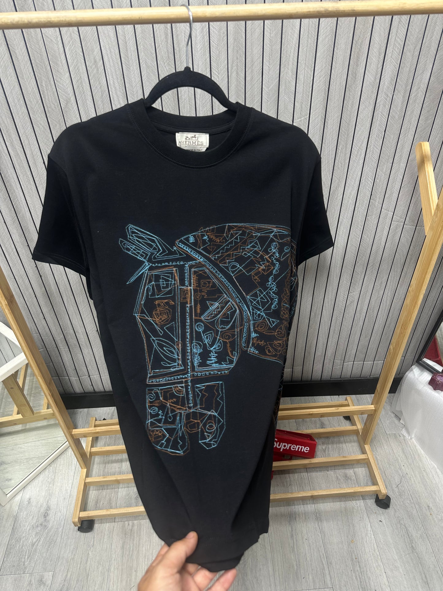 Tricou Bărbat Herm Negru