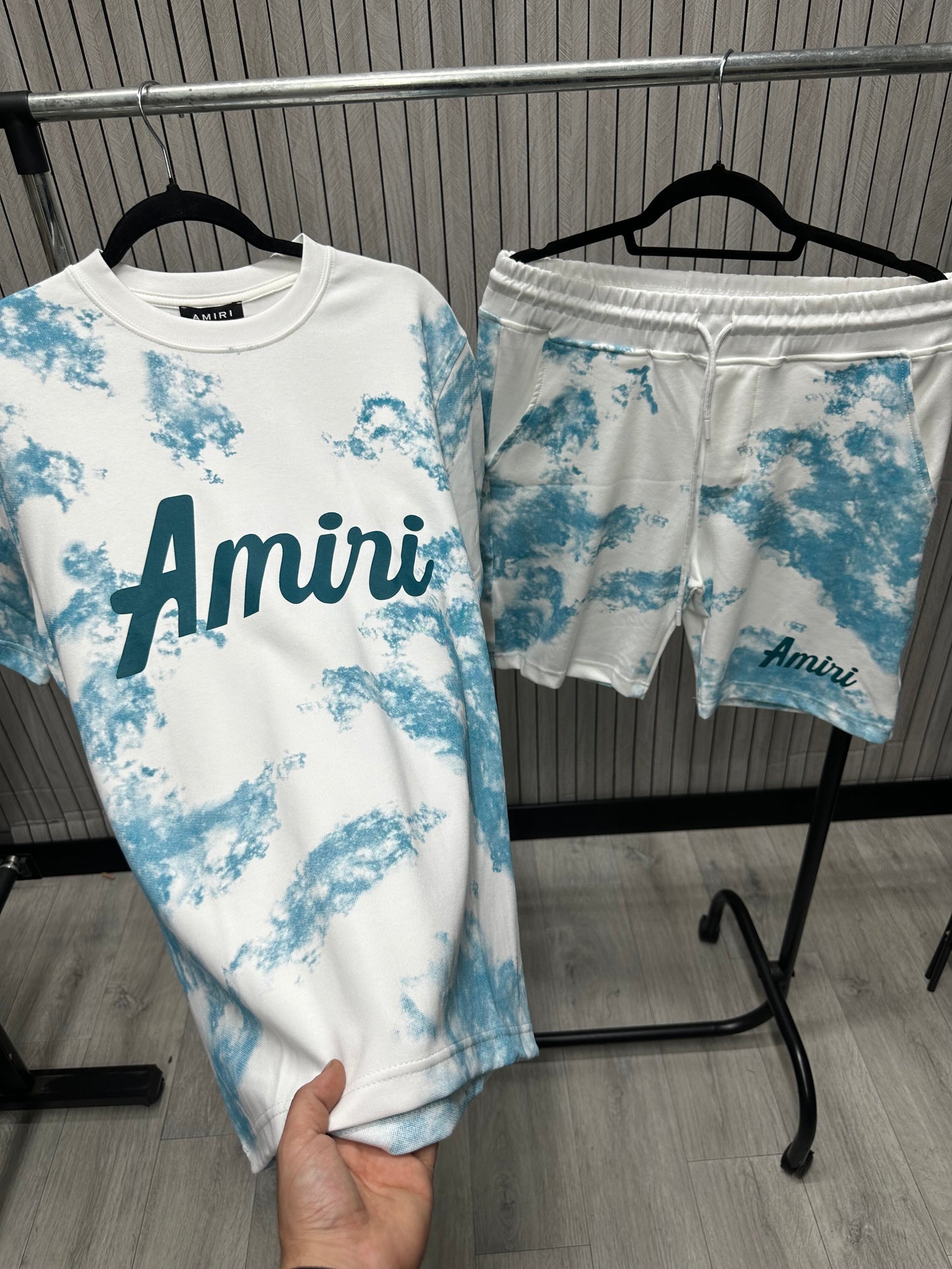 Compleu Barbat Amr White Blue