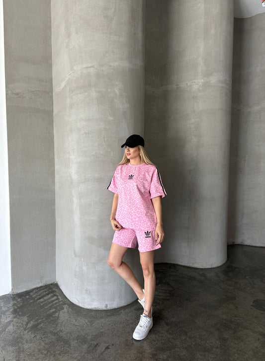 Compleu Damă Summer Roz Negru