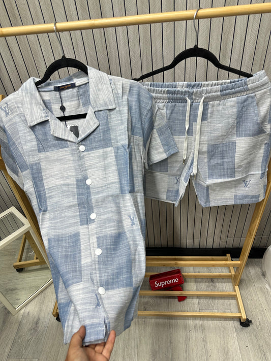 Compleu Barbat Oviso Light Denim