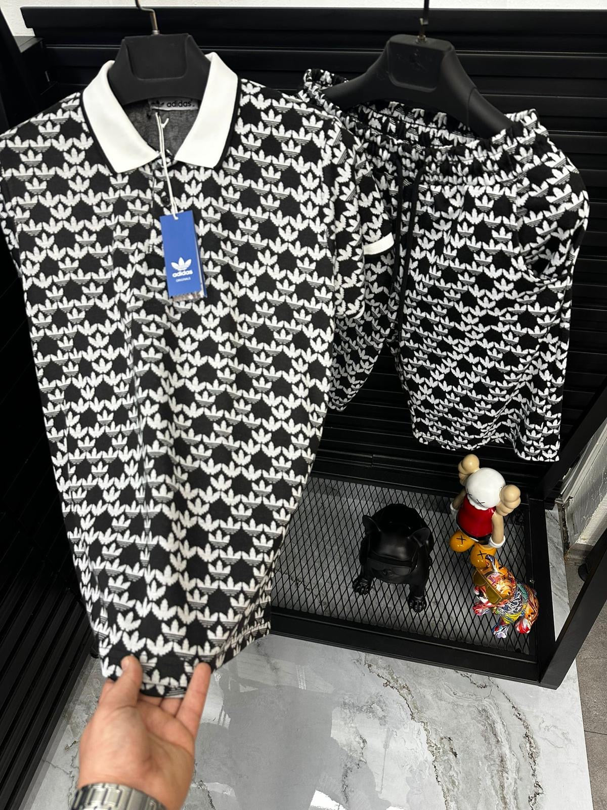 Compleu Bărbat Mono Negru