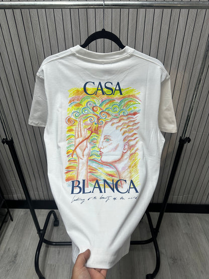 Tricou barbat CS Alb