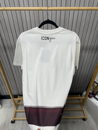 Tricou Barbat Qdes Alb