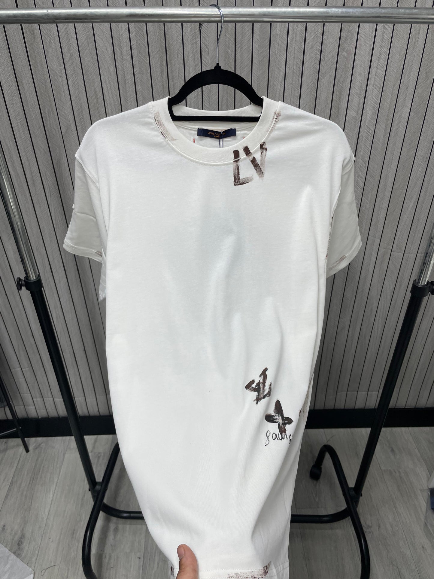 Tricou barbat VAL Alb