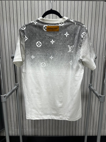 Tricou barbat LousVu White Grey