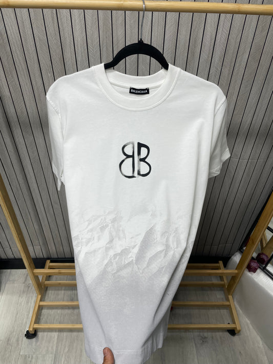 Tricou Barbat Bab Alb Gri