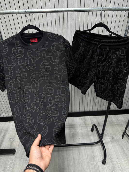 Compleu Barbat HG Black Grey