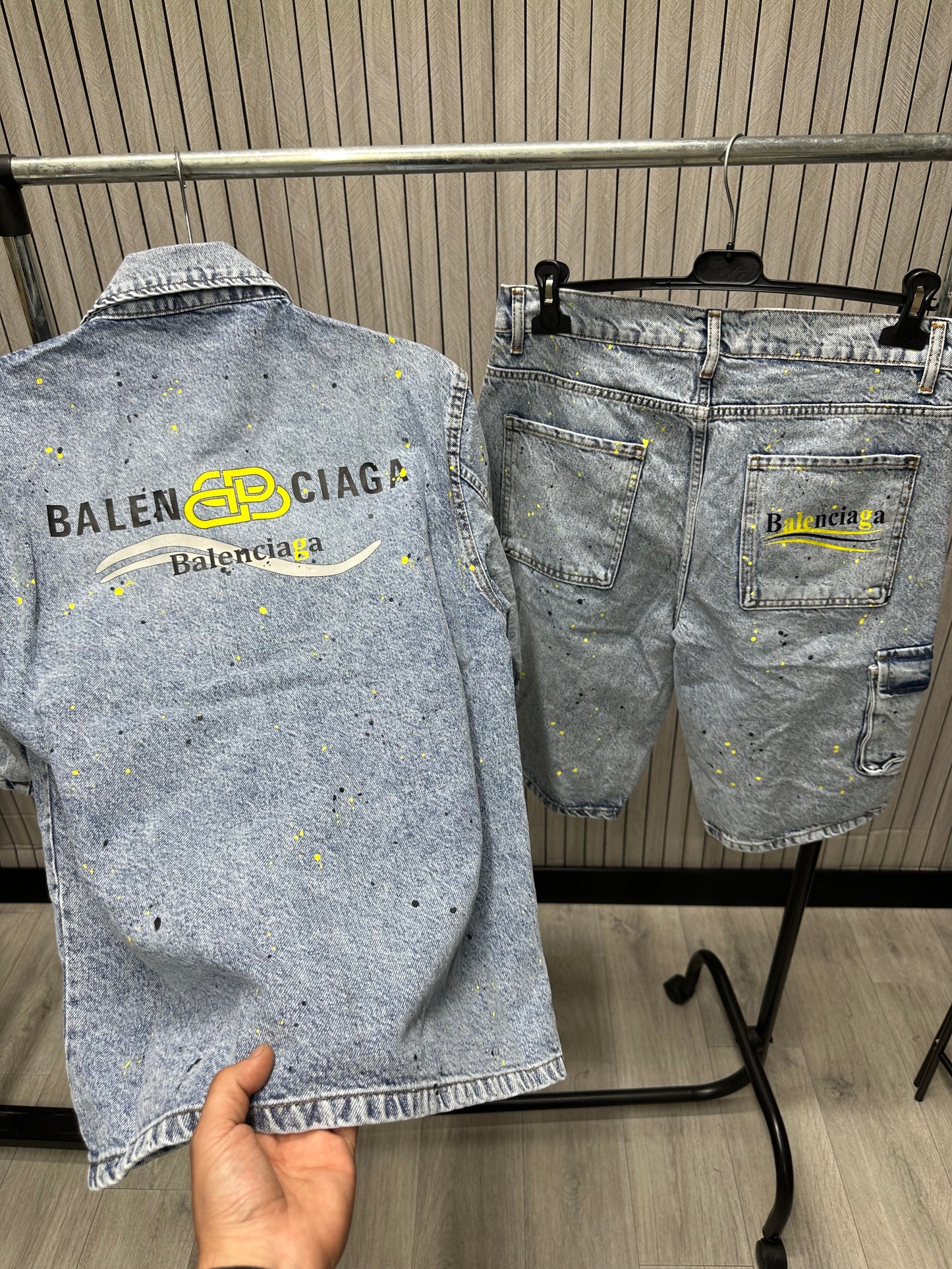 Compleu Barbat BGA Denim Wht