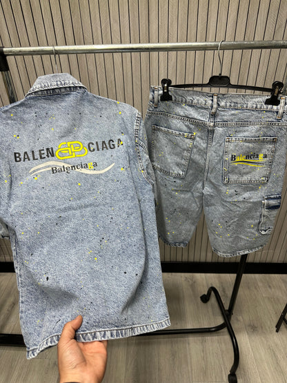 Compleu Barbat BGA Denim Wht