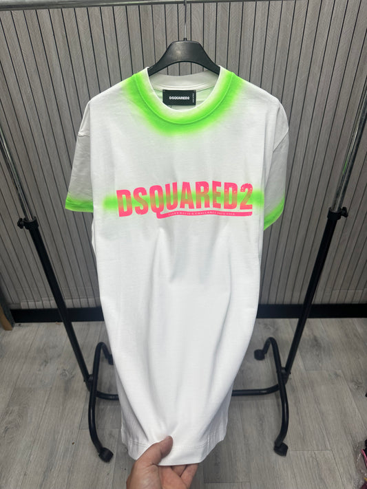 Tricou barbat D2 White Pnk